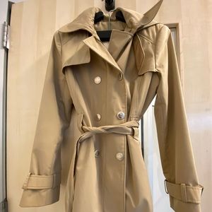 Calvin Klein Trench Coat with hood